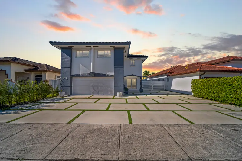 Twilight real estate photograph