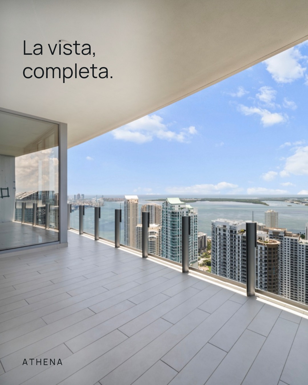 Athena illustrative campaign, La vista completa
